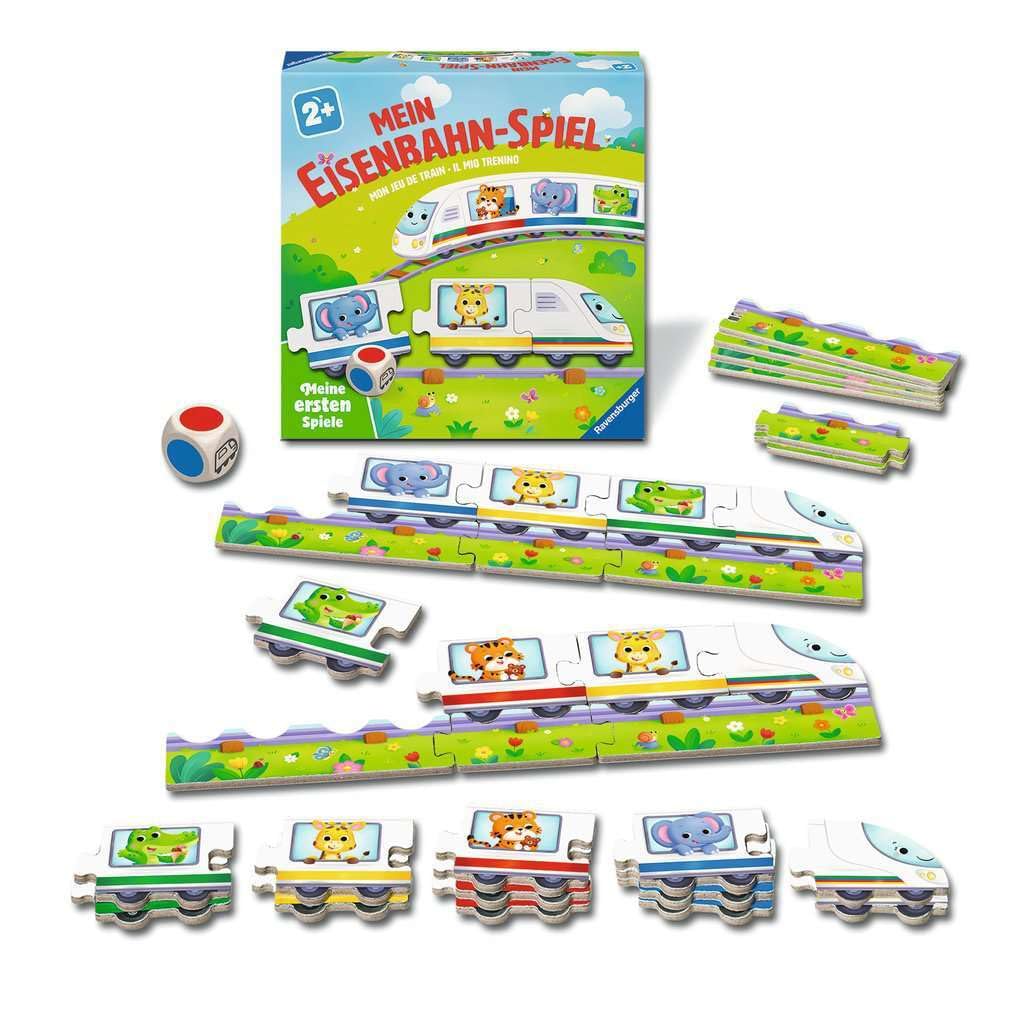 Mein Eisenbahn-Spiel - Kinderspiel ab 2 Jahre