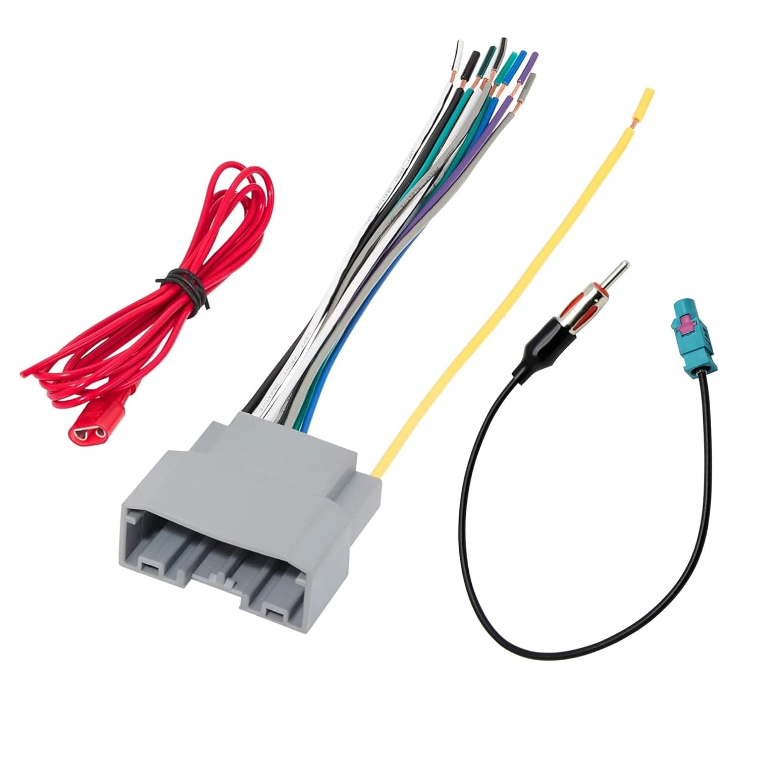 Aftermarket Radio Wiring Harness & Antenna Adapter For Chrysler, Dodge, Jeep Vehicles