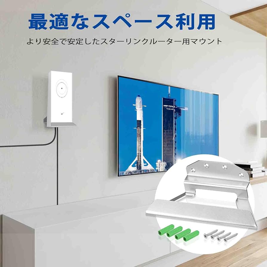 Amazon.co.jp: 【rfstreet】Starlink 壁掛けブラケット Starlink