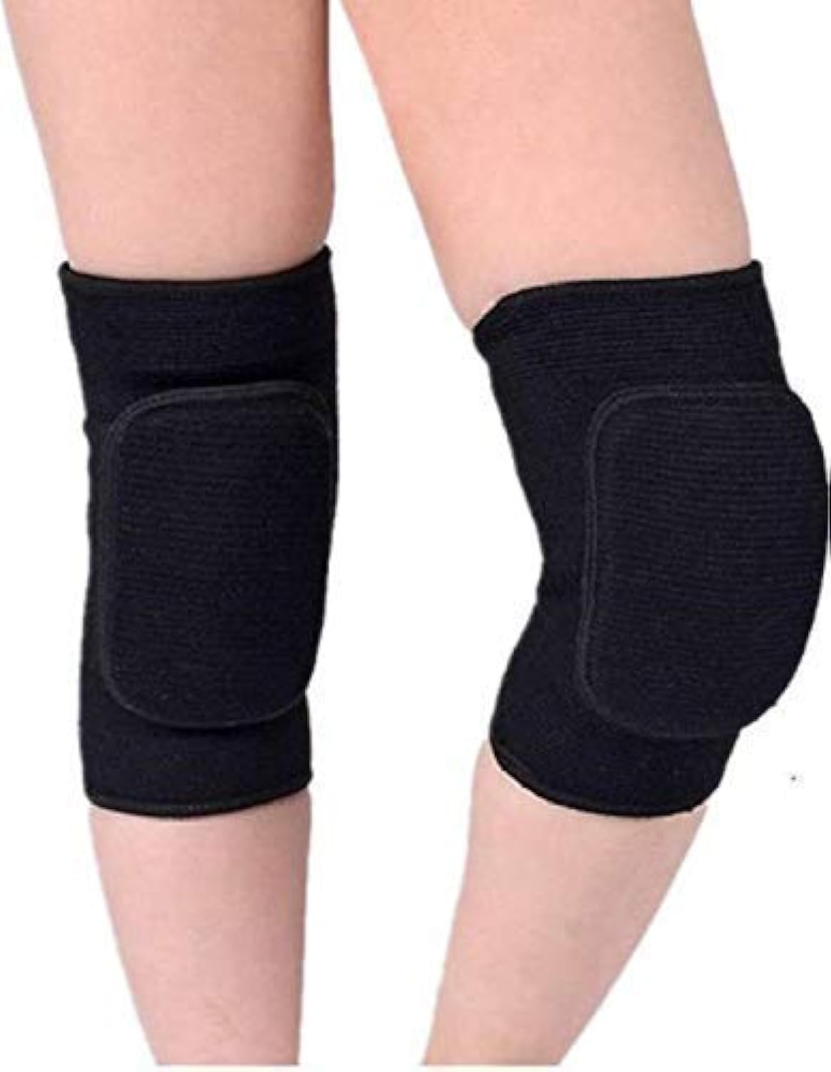 Skating, Dancing Foam Pull- On Padded Knee Cap| Guard, Protector | Medium Size For Men & Women - 1 Pair