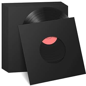 Boutique, Storage.boutique, 7u2033 Single Vinyl Record  45RPM Archive Standard Protective Sleeves 190 X 190 Mm 50