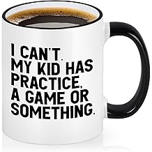 Maustic Sports Mom Gifts, Gifts for Hockey, Baseball, Soccer, Football, Basketball, Softball, Lacrosse &amp; Wrestling Moms, Ideal Mothers Day Birthday Gift for Sports Moms, Funny Mom Coffee Mug, 11 Oz