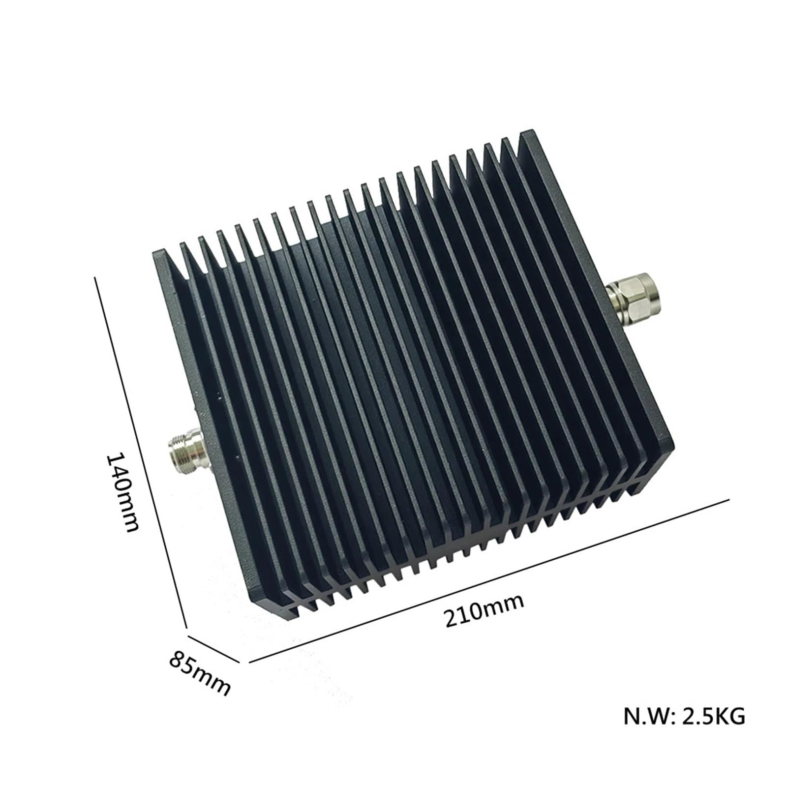 Stały tłumik DC-3Ghz/4GHz 150W R+F wtyczka N do gniazda N 5db,6db,10db,15db,20db,20db,30db,40db,50db,60dB (40dB 4GHz)
