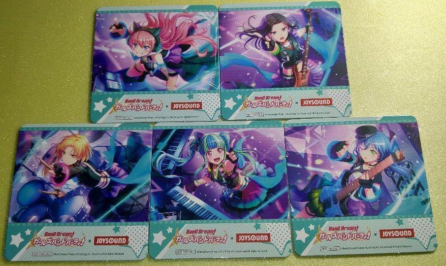 バンドリ コラボカフェ コースター 全35枚セット 【公式通販】