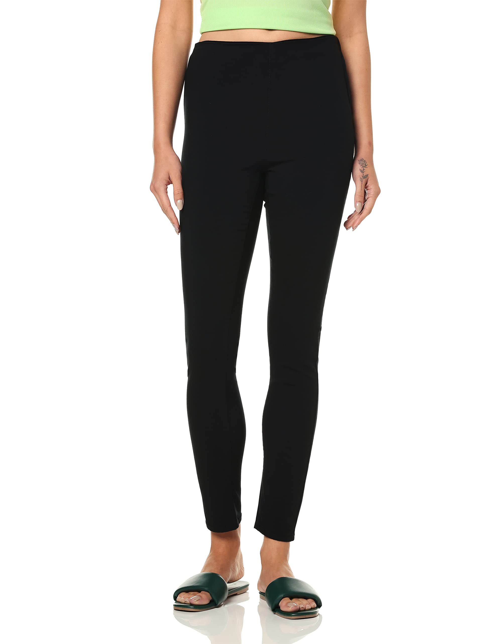 ONLY Women's Onlnanna Life Hw Legging PNT, Black, XS