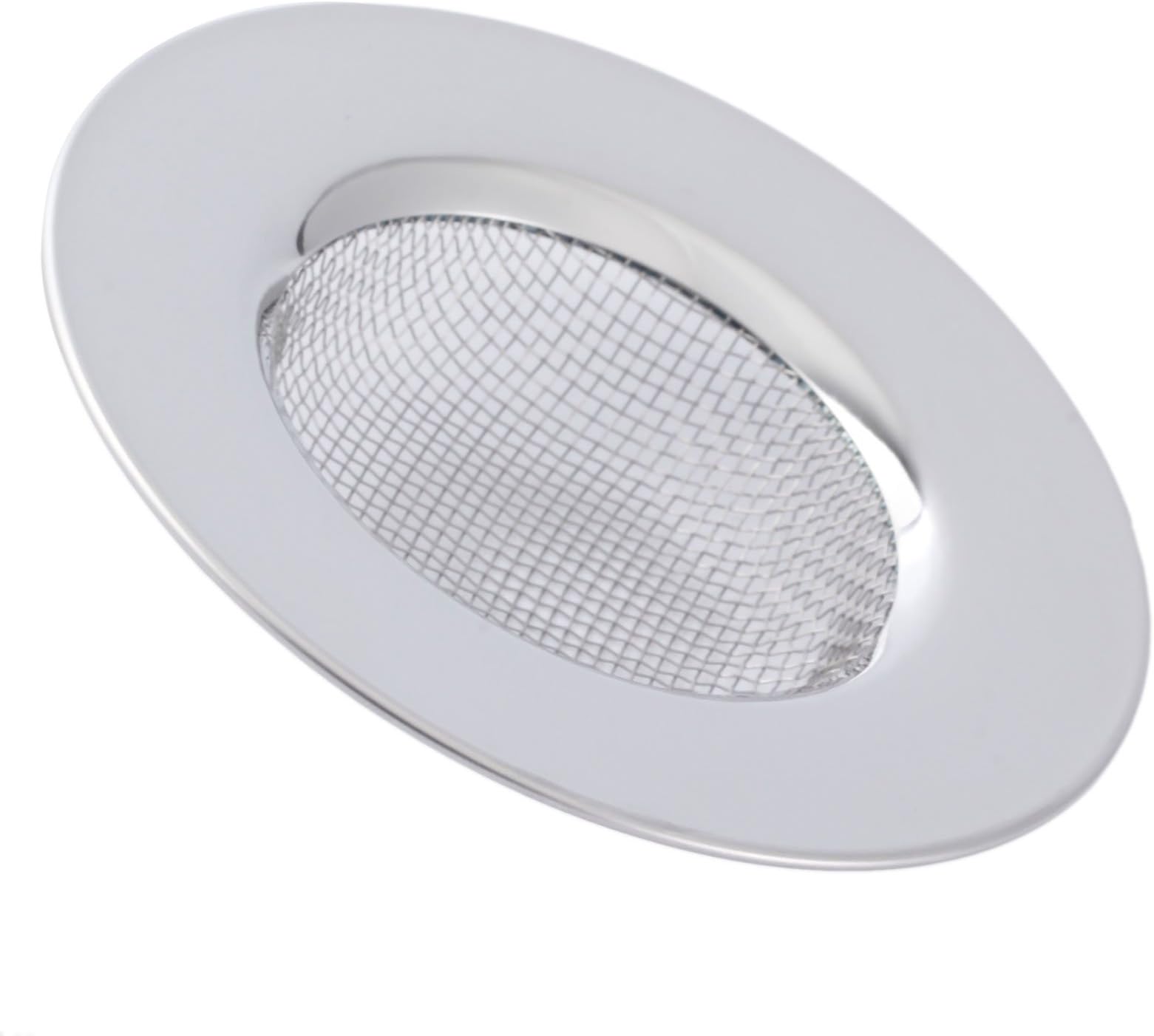 Mtsooning 2Pcs Kitchen Sink Strainer Drainer, 3 Inch Stainless Steel Mesh Sink Drain