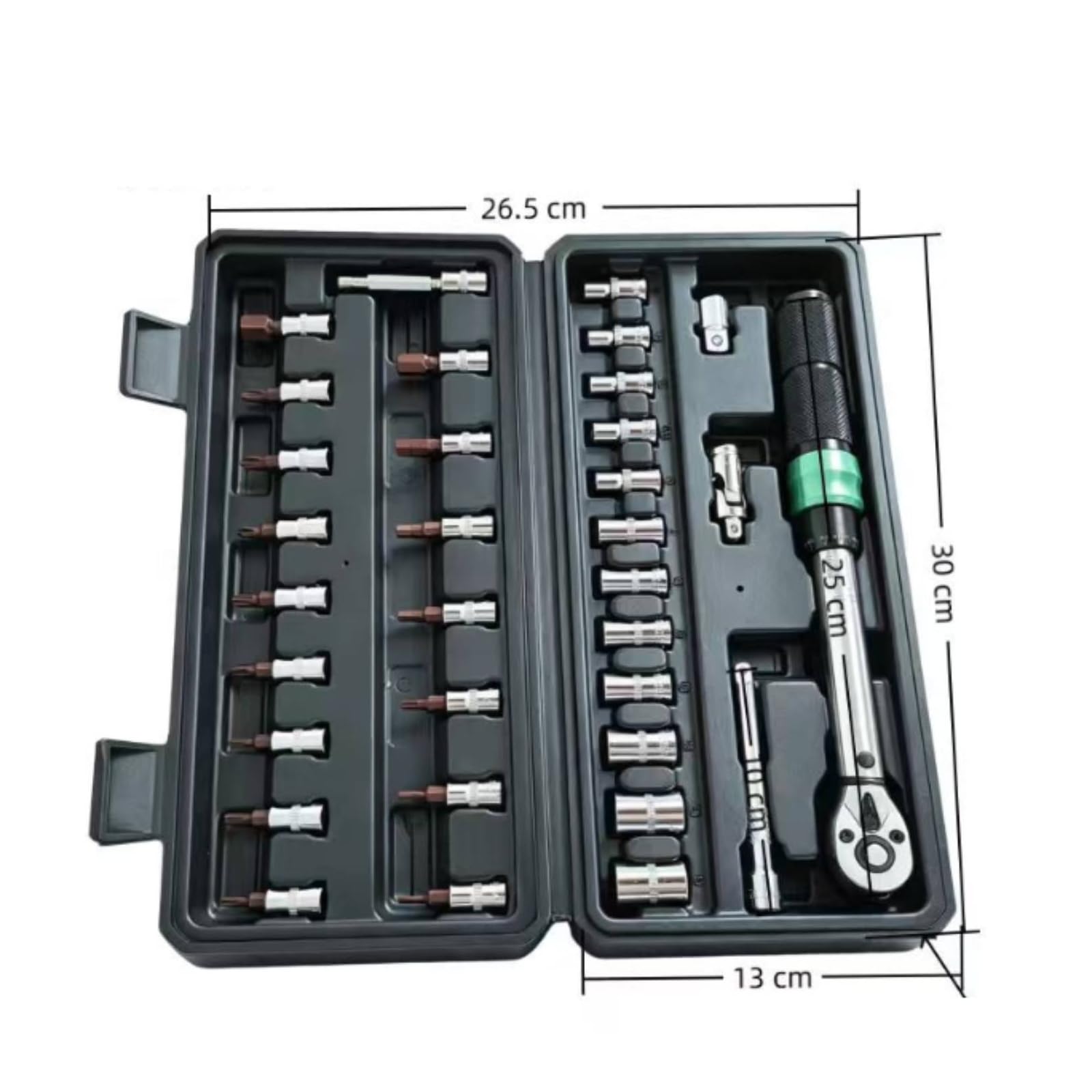 Milageto Kit Chiave Dinamometrica Portatile, Verde