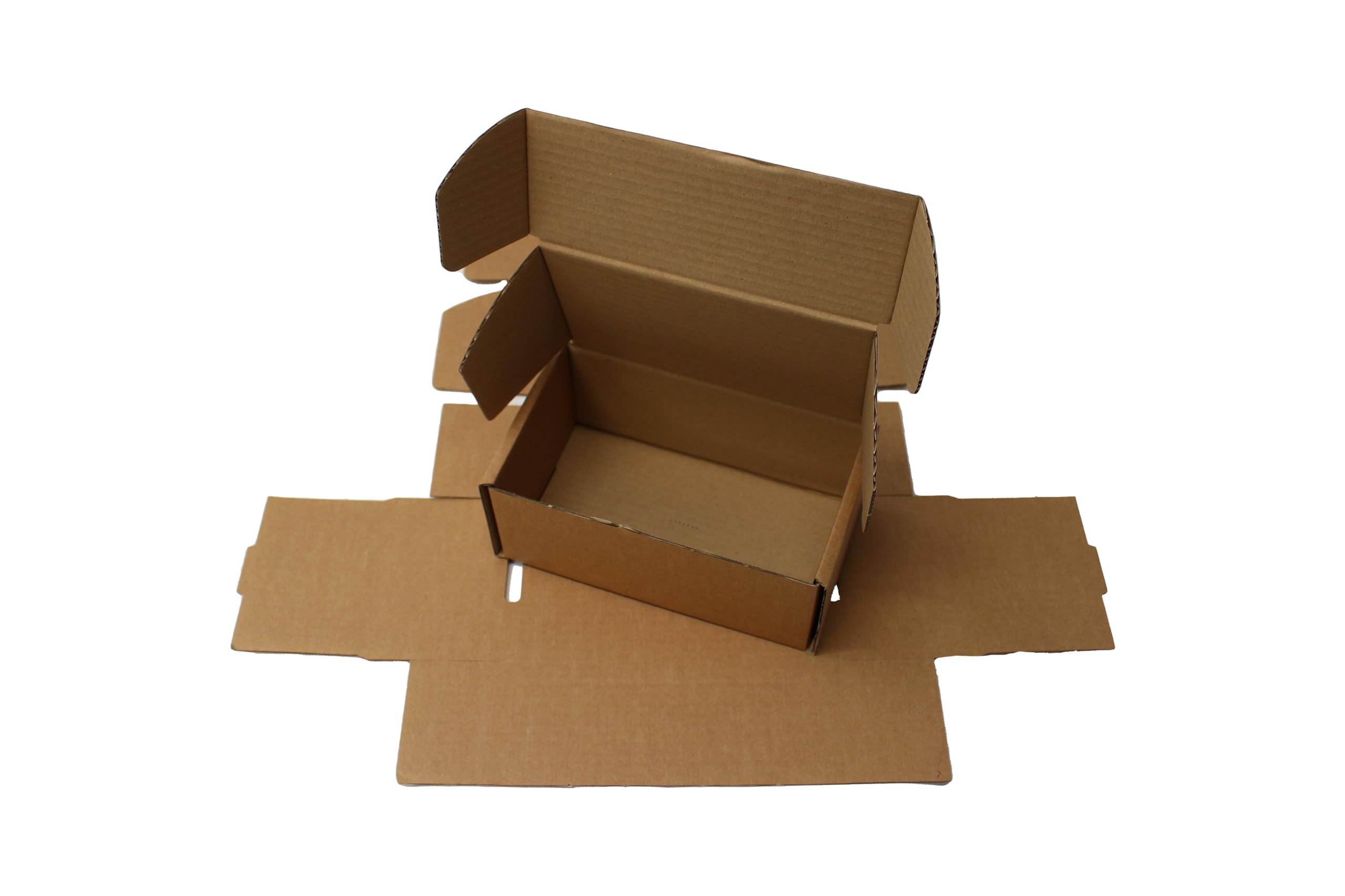 TBPK7 Postal Box 198x122x82mm 7.8x4.8x3.2" Trojan Brown Kraft Small Parcel Postal Packing Mailing Boxes Eco Friendly FSC Certified Biodegradable and Recyclable - Sold in Packs of 25