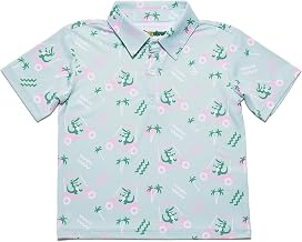 Tipsy Elves Kids and Toddlers Golf Shirts - Athletic Comfort Fit with Quick Dry Material