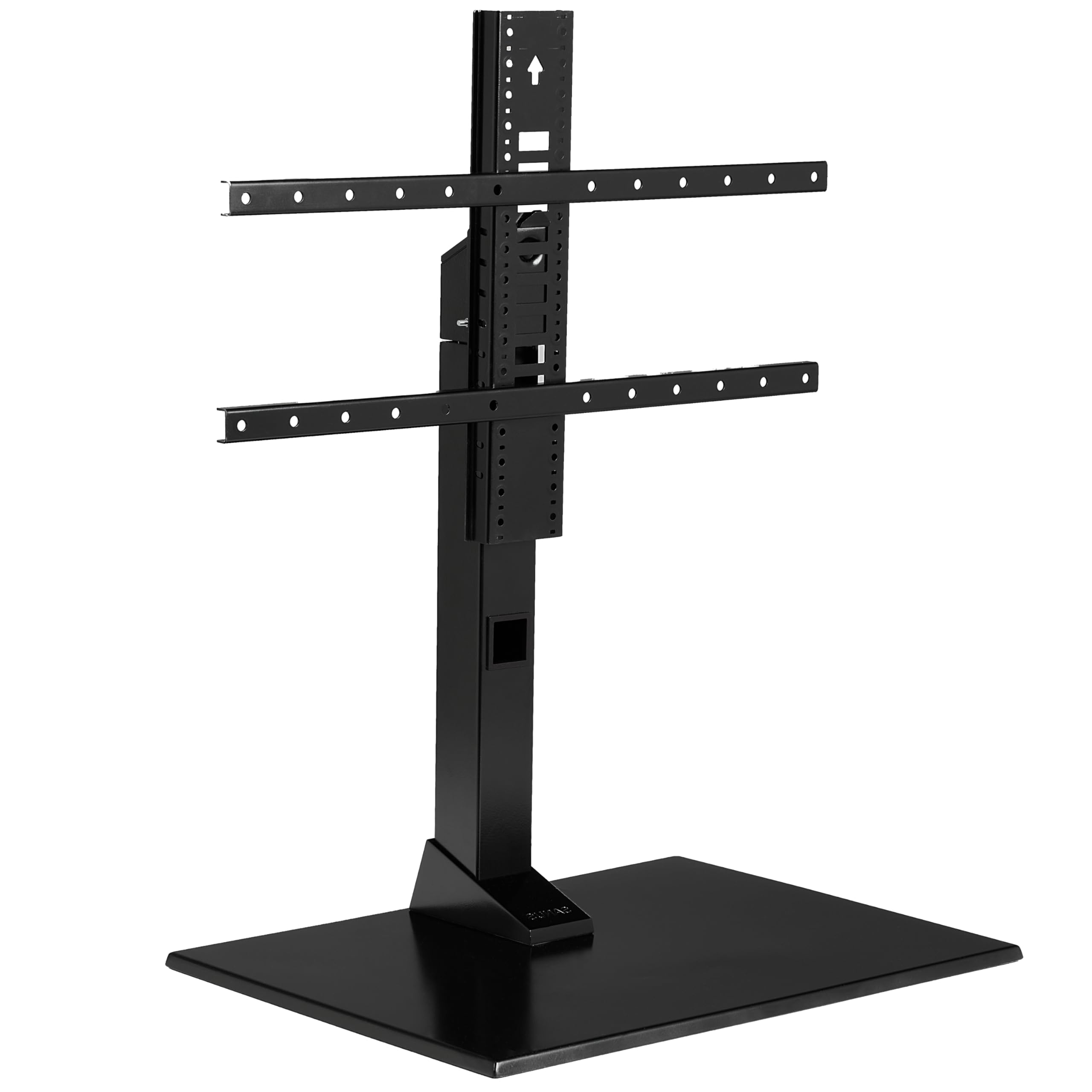 SANUS Universal TV Stand - Large Swivel Base Replacement TV Stand for Screens Up to 86" - Swivels 70 Degrees & Height Adjusts 8" - Compatible with