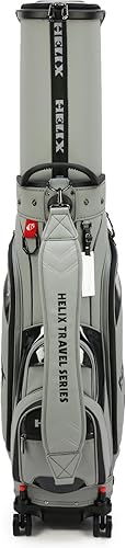 Miniatura 5 de HELIX Bolsa de golf con ruedas, bolsa de golf retráctil para viajes, cubierta duradera para viajes de golf