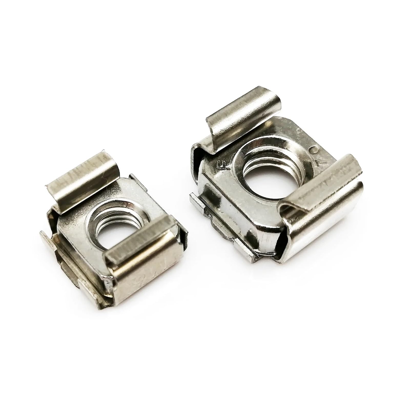 Nakrętki klatkowe, nakrętka kartowana 1/2/5/10 szt. M4-M12 A2-70 Kwadratowa elastyczna pływająca(10pcs M5)