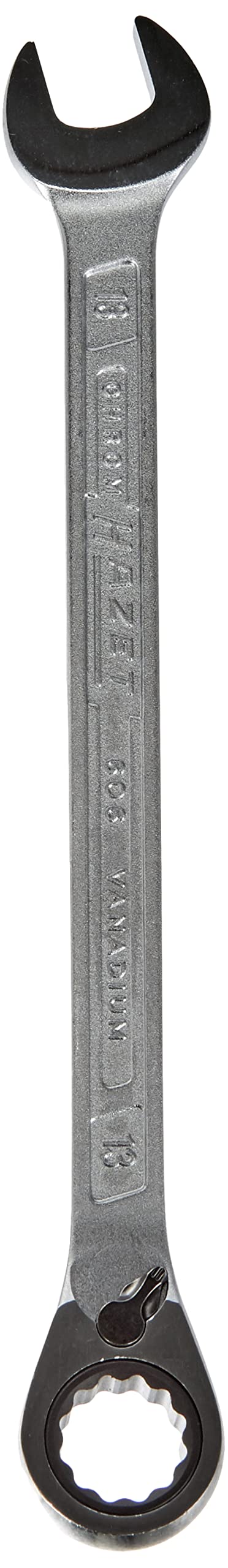 Hazet 606-13 Chiave Combinata con Cricchetto, Argento, Apertura Chiave 13, Lunghezza 193.2 mm