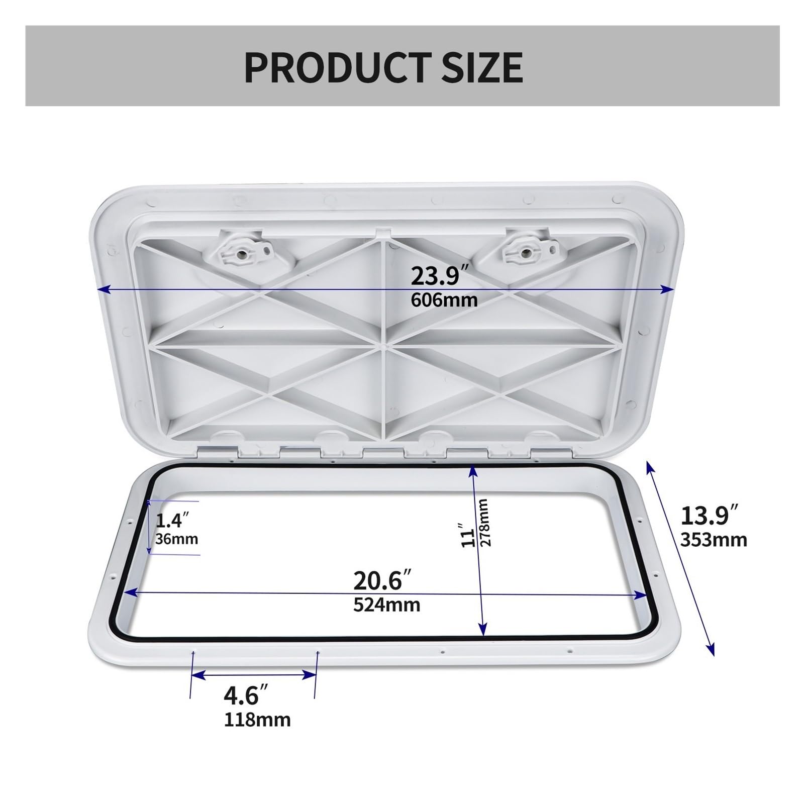 Ventilatore da tetto per camper, Servizio di manutenzione Flap Fit Asciugatrice