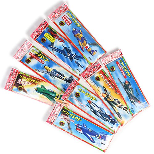 ツバメ玩具製作所 ソフトグライダー アソートセット 8種 12枚入り