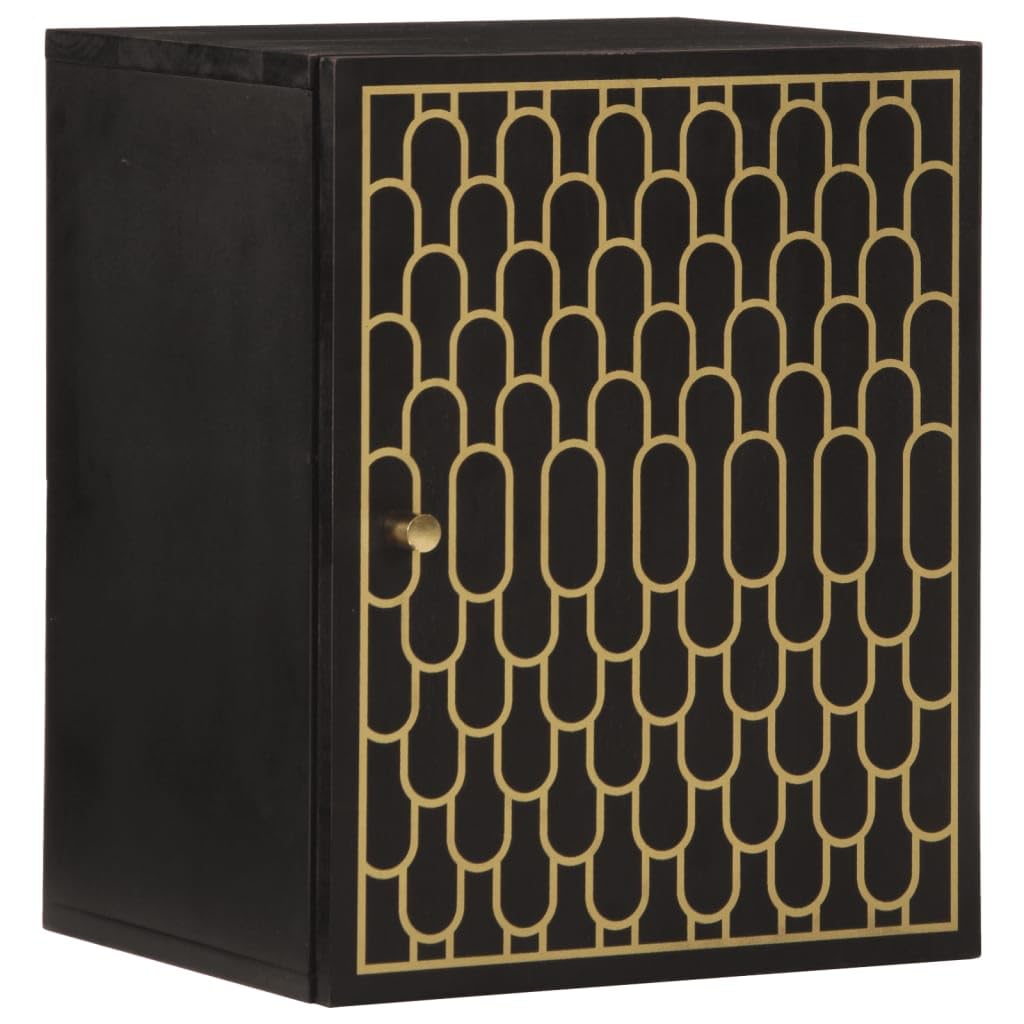 Armario de pared de baño compacto con mueble auxiliar de 38 x 33 x 48 cm