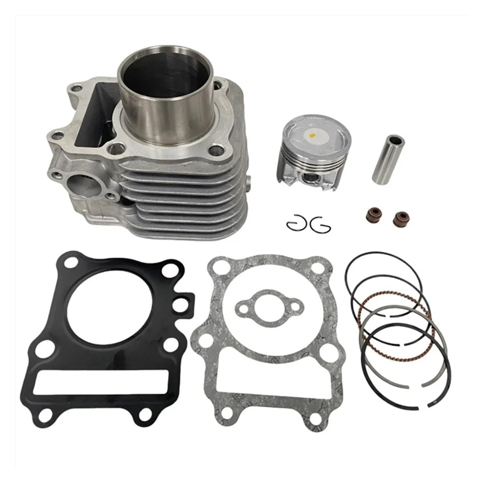 Cilindro Pistone Kit All'avanguardia-Per Suzuki Per GS125 GN125 EN125 GZ125 DR125 AN125 125Cc 52Mm Motore Motociclo Cilindro Pistone Kit Sostituzione