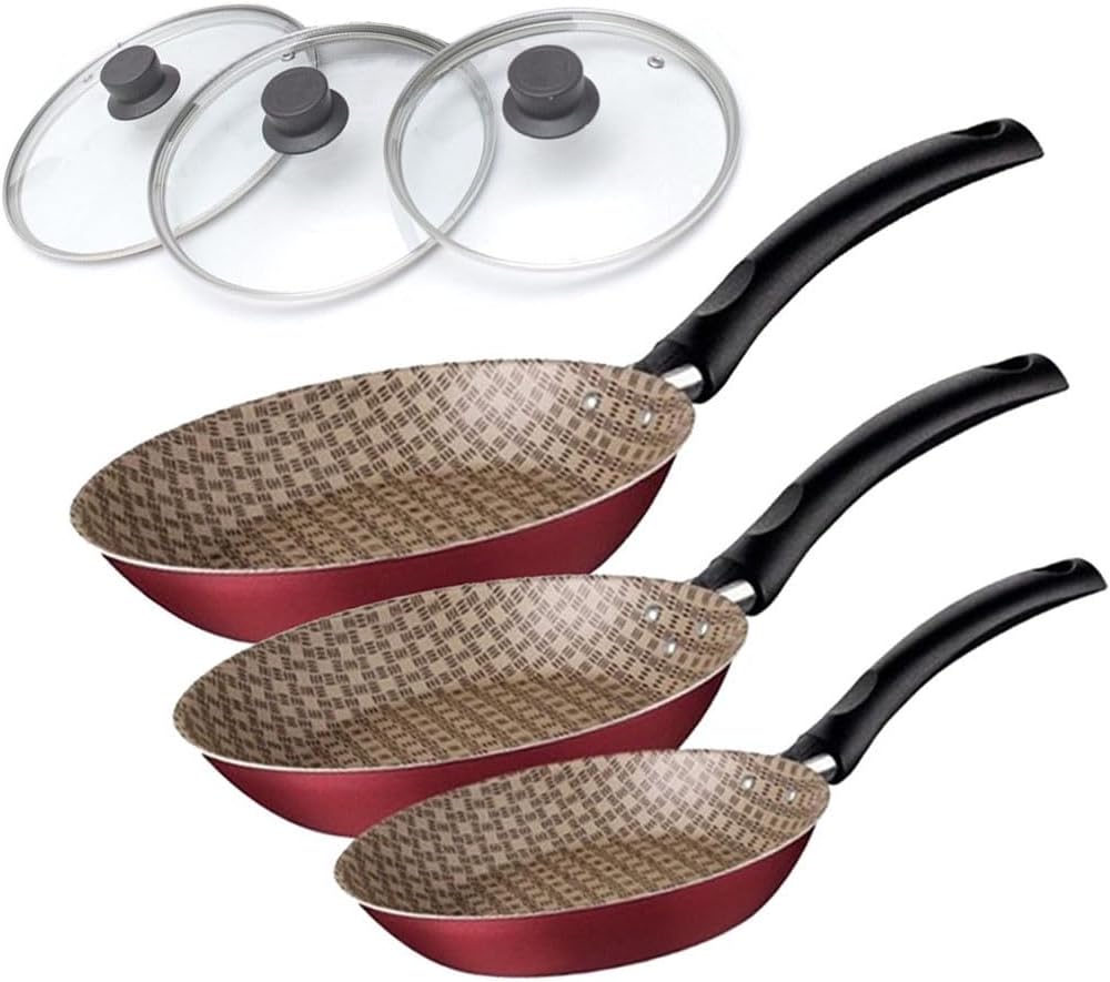 Frigideiras Antiaderentes 3 pçs