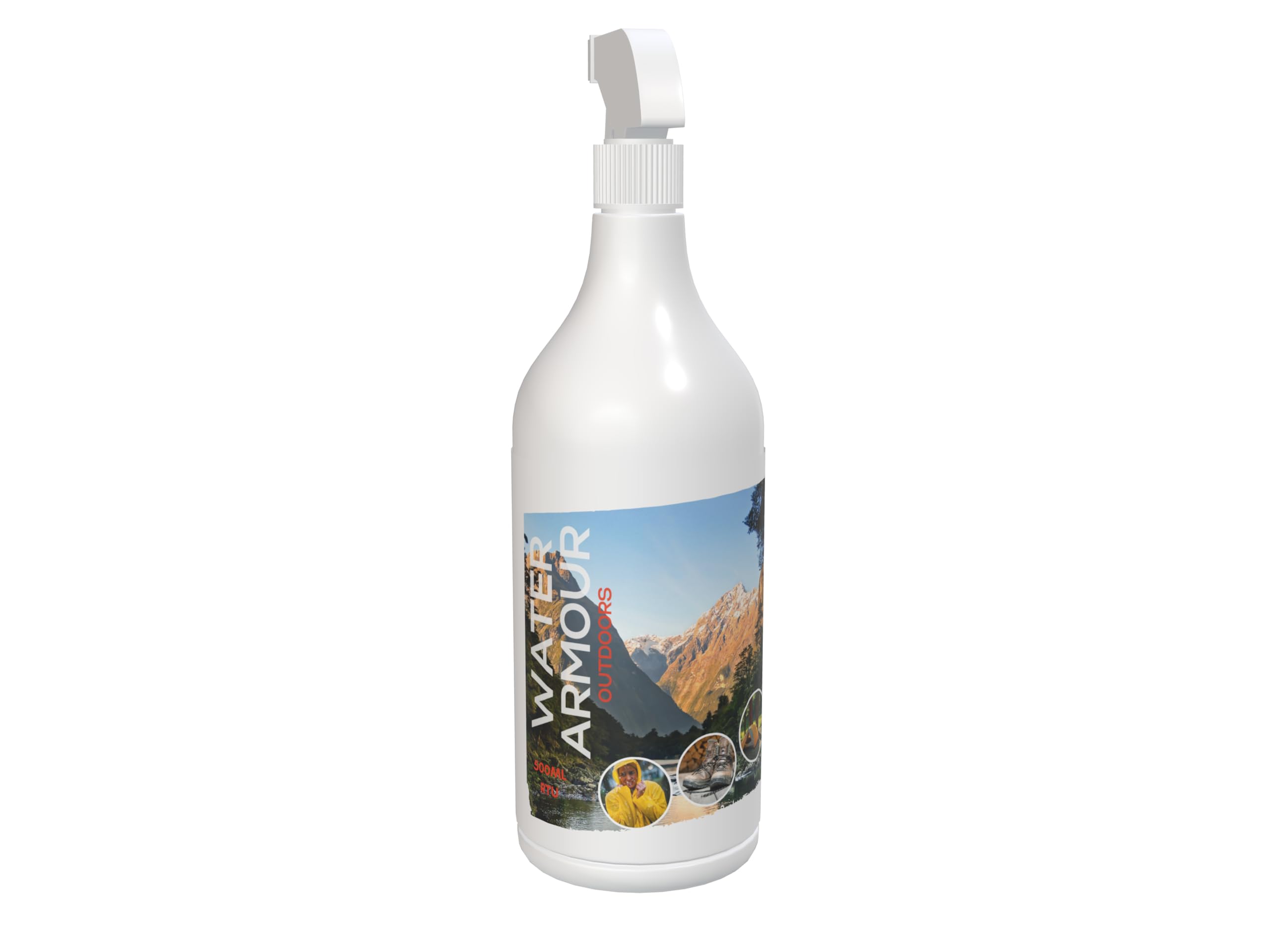 Water ArmourWaterproofer Outdoors 500ml RTU - Outdoor protection for Tents, Outdoor Gear, Awnings Waterproof