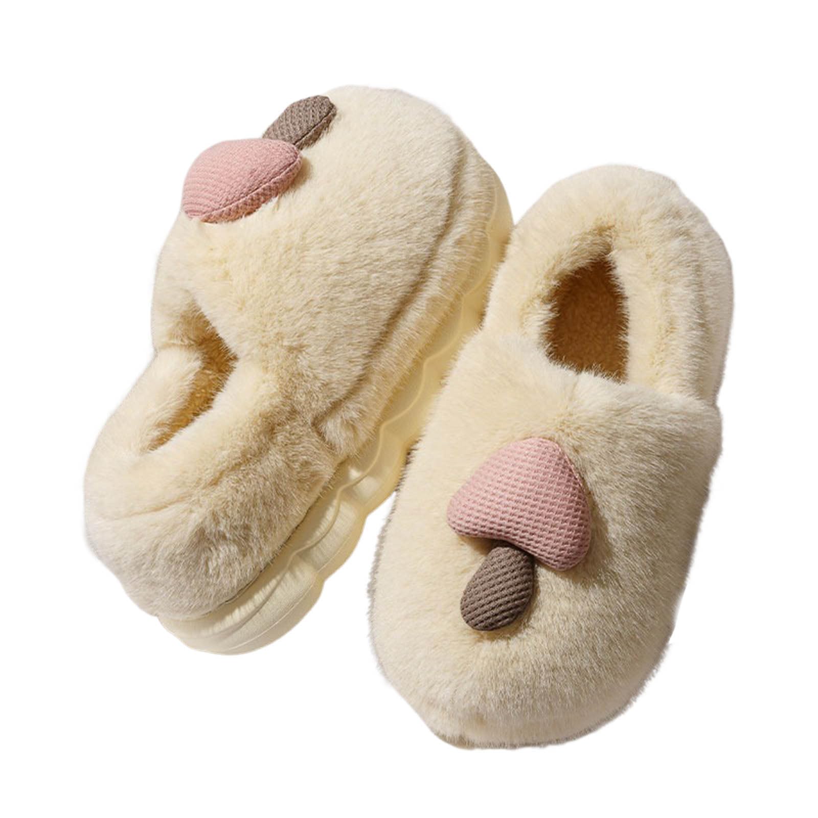 Pantuflas para mujer y hombre, retro, suaves, cálidas, para Navidad, lindas, a cuadros, acogedoras, para interiores y exteriores