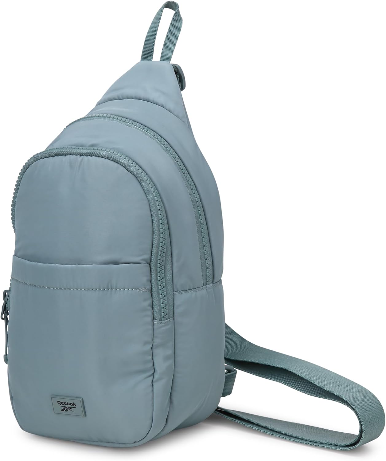 Reebok Unisex Crossbody Sling Bags – Compact Convertible Strap Cross Body Bag Travel Sling Bag - Gym & Travel Essential, Thea II Trellis