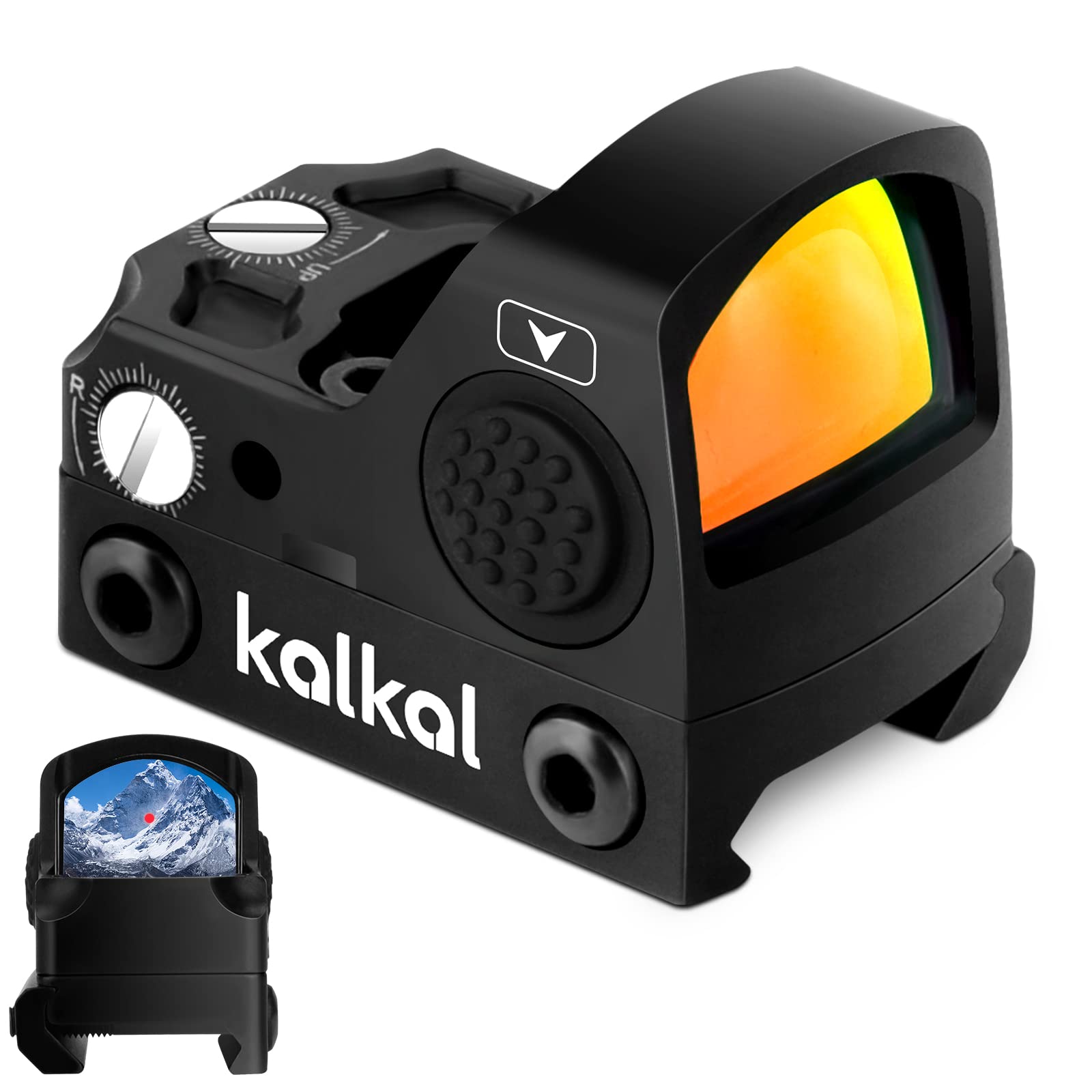 Buy Kalkal Red Dot Sight, 2 MOA Reflex Sight Pistol Red Dot Scope for