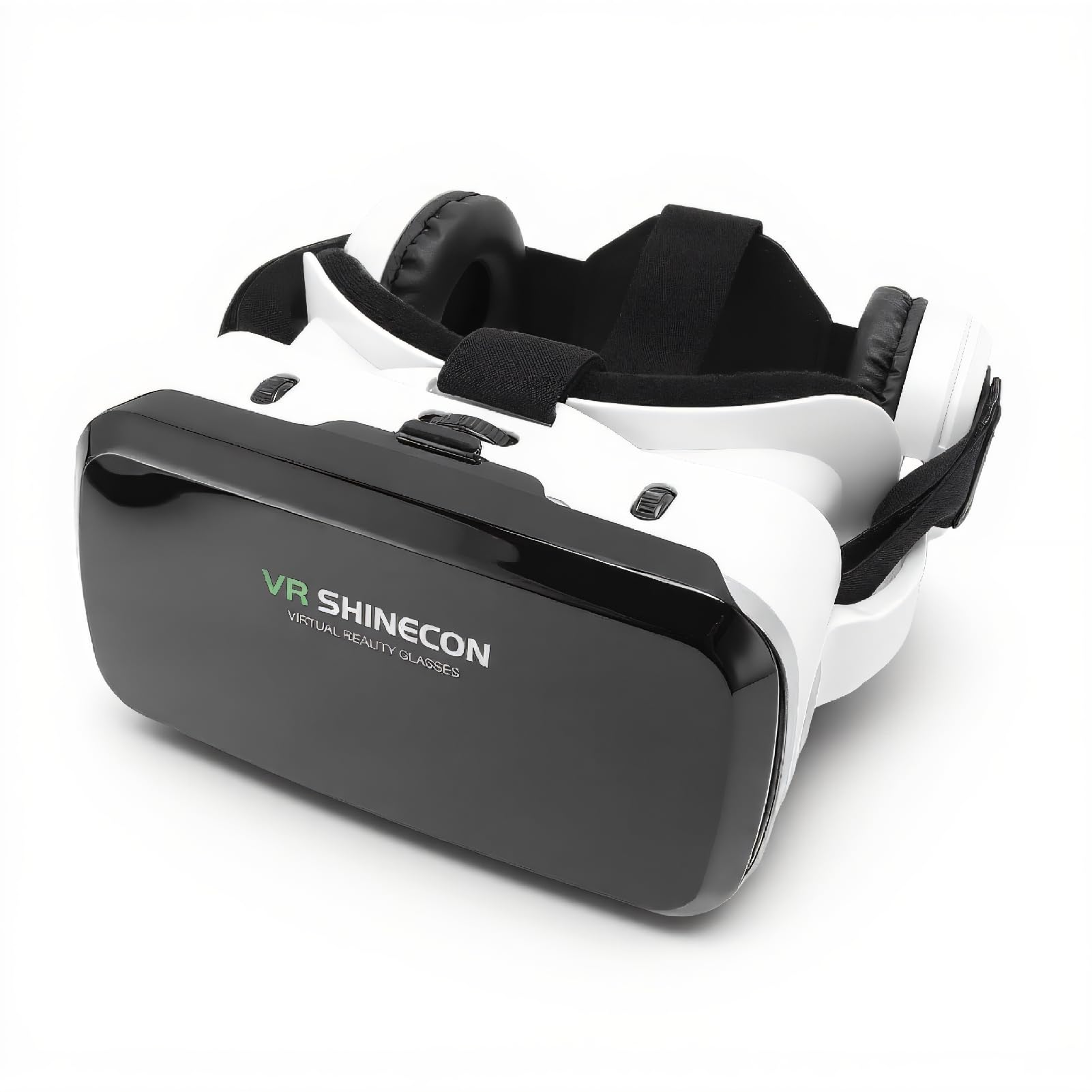 Auricolare VR con Obiettivo Bloccante Blu, Distanza Regolabile della Pupilla, Occhiali per realtà Virtuale per Giochi, Film, Telefono da 5,5 a 7,2 Pollici