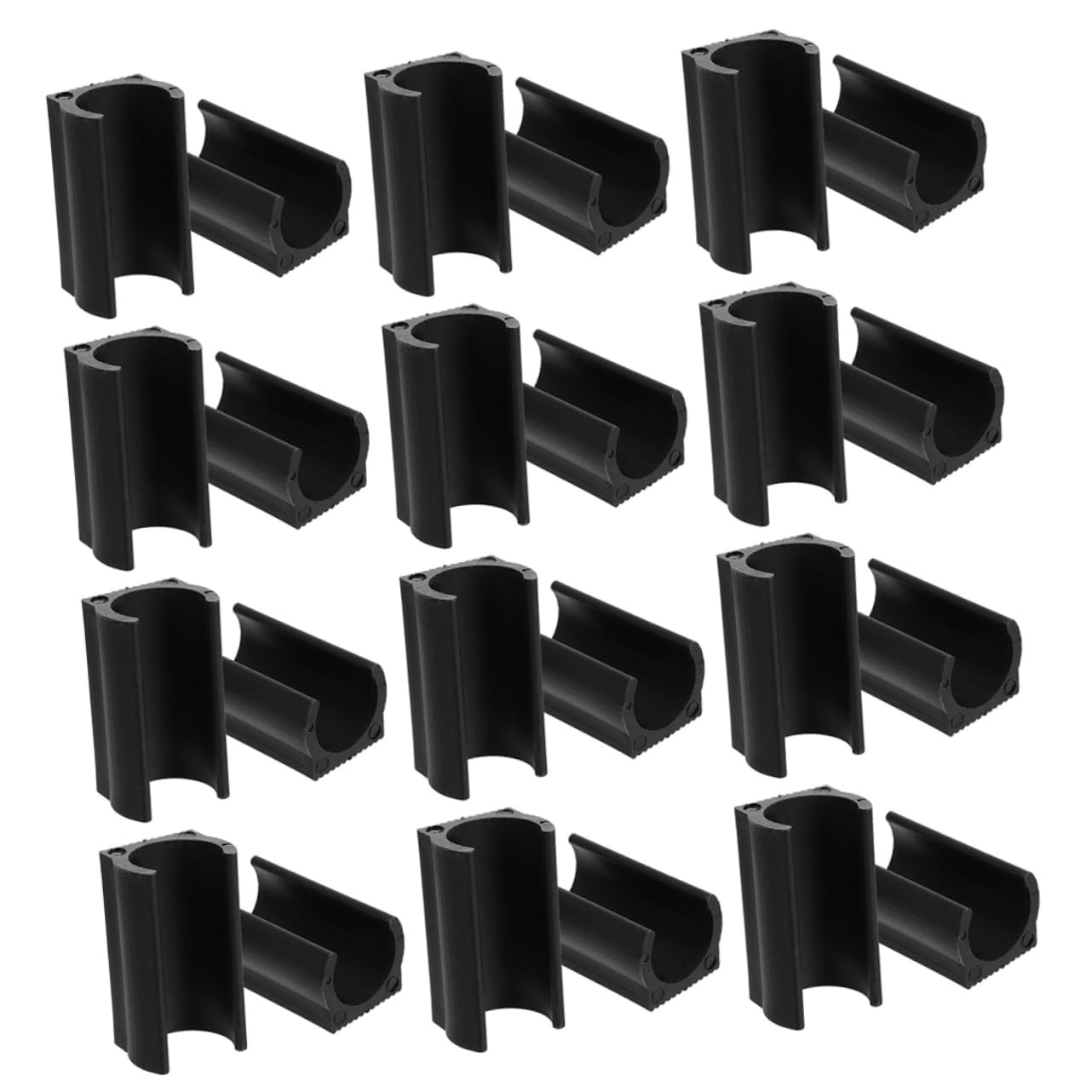BESPORTBLE Lot de 2 Patins de pour Chaises de Bureau à Usage Domestique pour Parquets Embouts de Pieds de Chaise en Plastique 100 Pièces