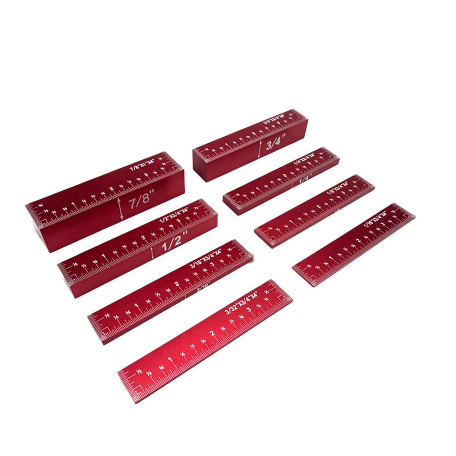 Règles de hauteur measuring block pour calibrage précis de scie