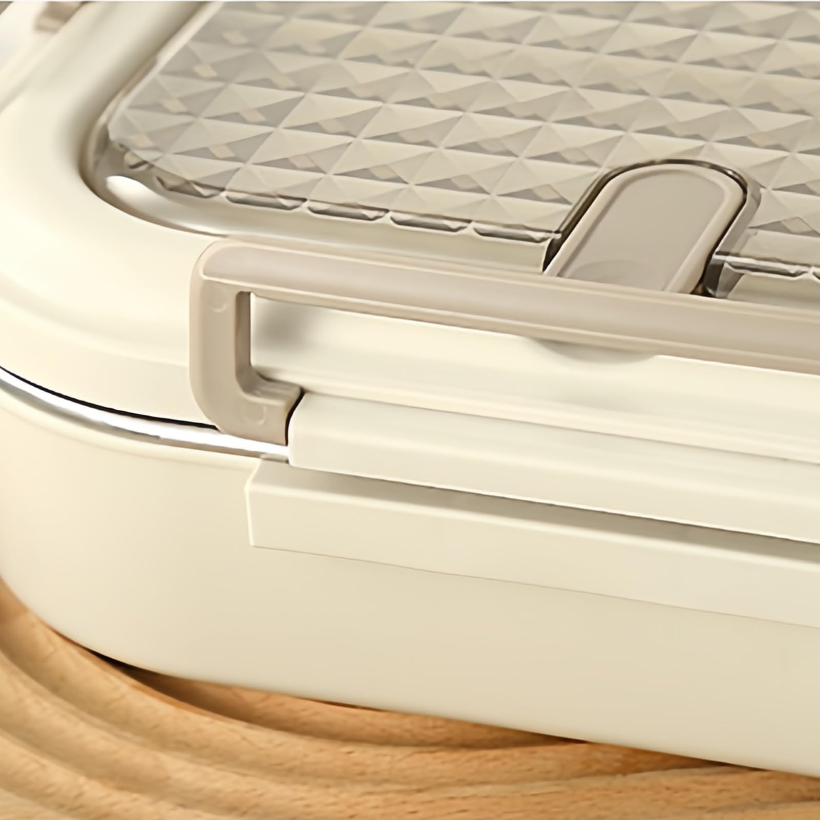 de almuerzo genérica | Leak Proof Lid Boxes with Lock Clip | Stainless Steel Reusable Food Container for School Camping Spring Trip Commuting Fruits Soup Snacks Snacks Vegetables