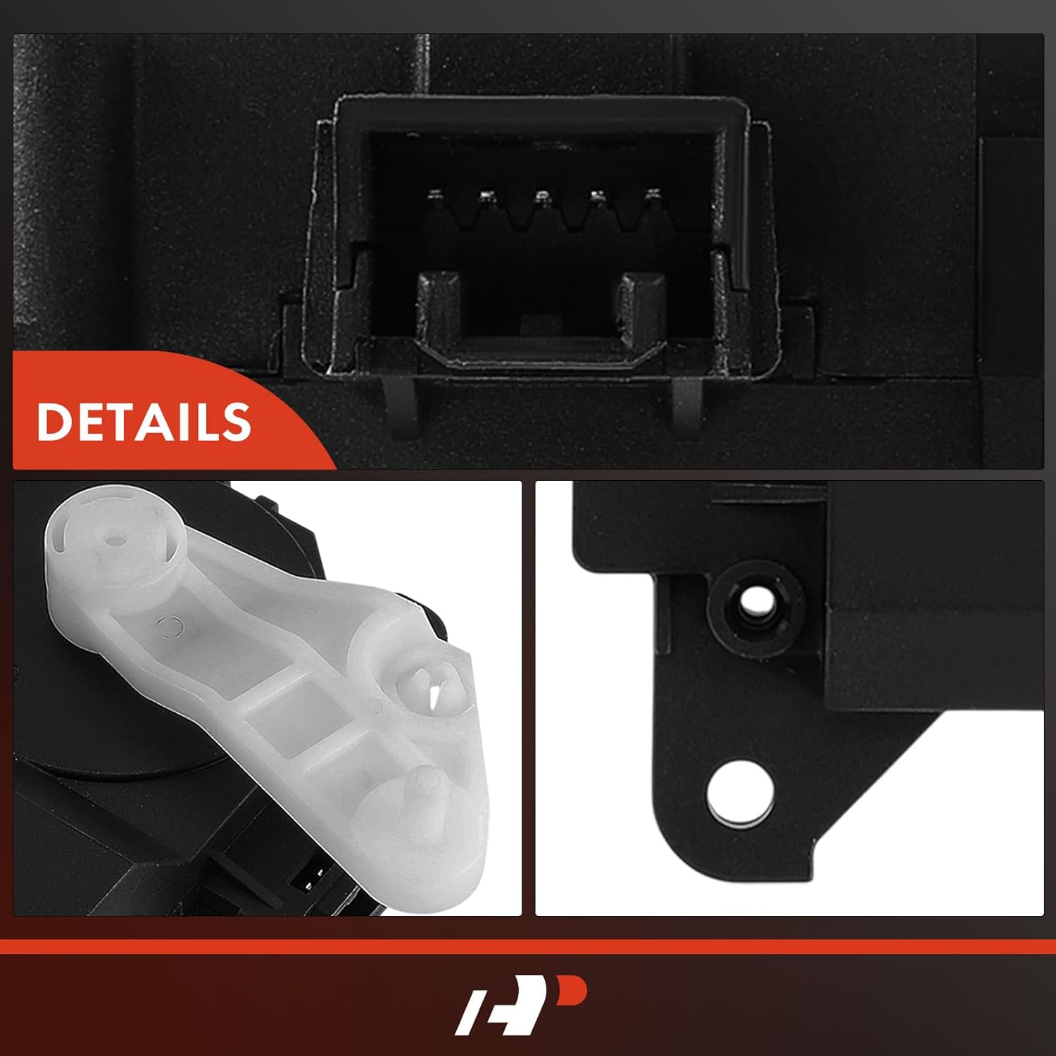 A-Premium HVAC Heater Blend Door Actuator, Compatible with Cadillac CTS 2008-2015, Left Main, Temperature Actuator, Replace# 25865637