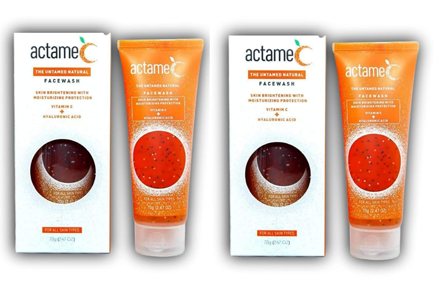 Actame C The Untamed Natural Skin Brightening Face Wash with Vitamin C