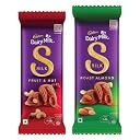 Cadbury Dairy Milk Silk Chocolate Bar Large Combo (Silk Fruit & Nut 137 g, Silk Roast Almond 143 g), 280 g gallery image