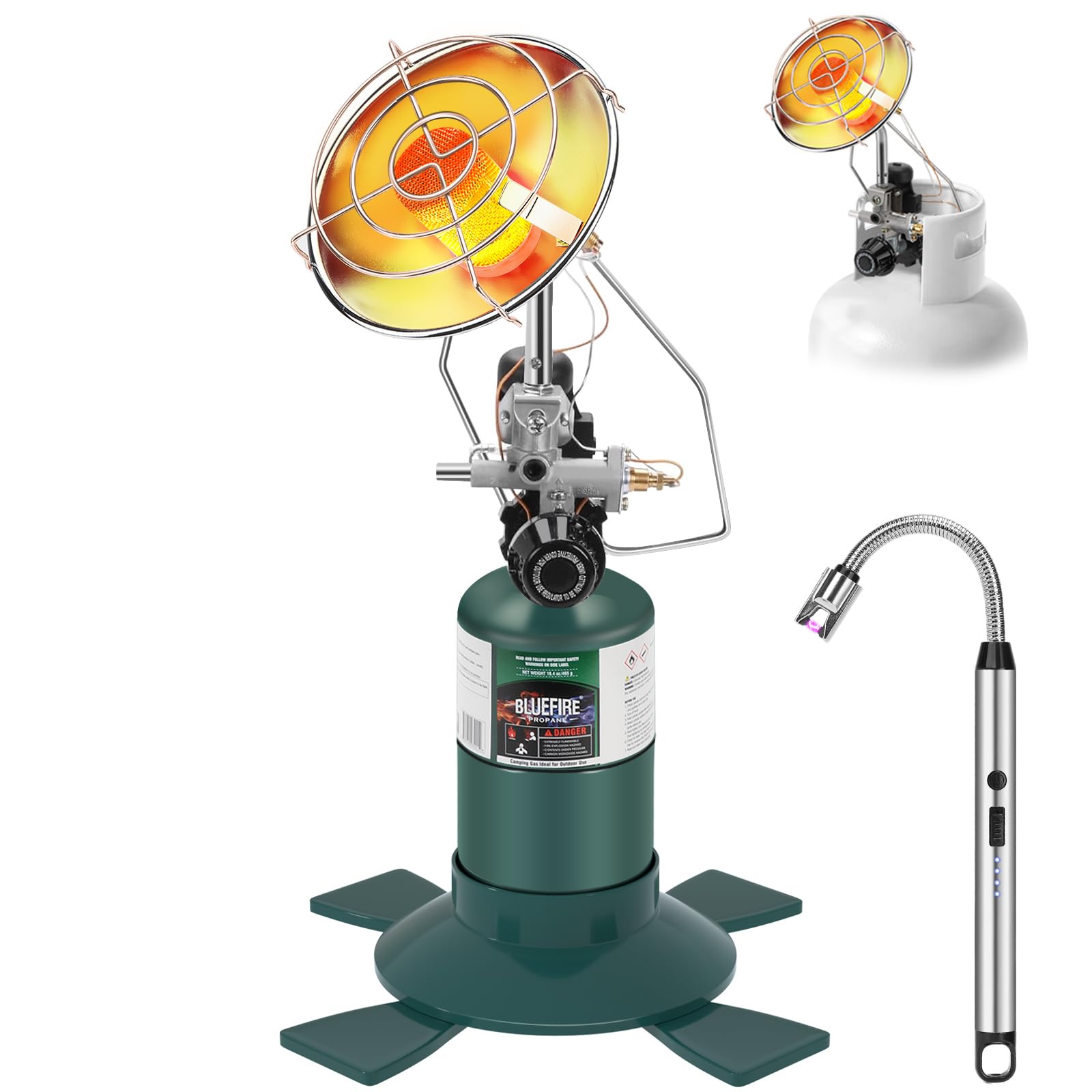 Koman Propane Heater Tent Heater Camping Heater Patio Heater 1lb