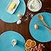 DII Classic Woven Tabletop Collection, Indoor/Outdoor Placemat Set, Round, 15