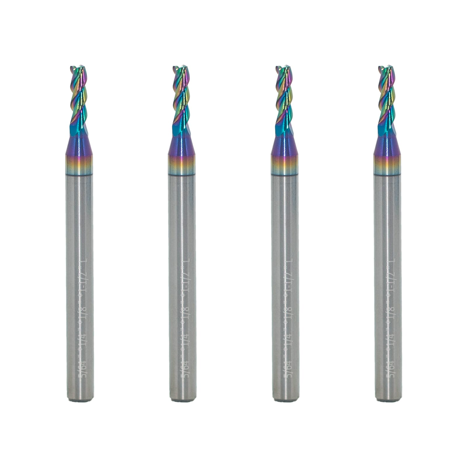 Carbide End Mill - 3 Flute, 3" OAL -7
