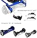 Hoverboard Seat Attachment for 6.5”-10” Hover Board, Buggy Go Kart Conversion Kit, Accessory for Self Balancing Scooter, Hoverboards Go-Cart for Kids or Adults, Blue