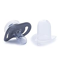 Vista 5 de JOOVY Chupete Airnoogie de 2 piezas, lima, mediano