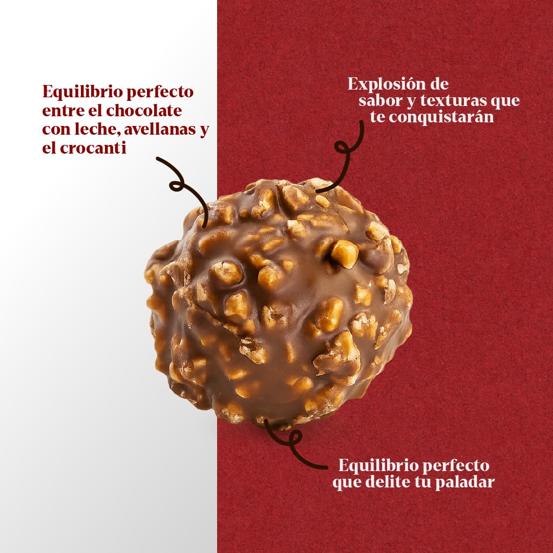 LAPASION – Bombones Crocanti rellenos de avellana | Bombones para regalar | Chocolate Crocante con Avellanas | Artesanos | Bolsa de 1 kg