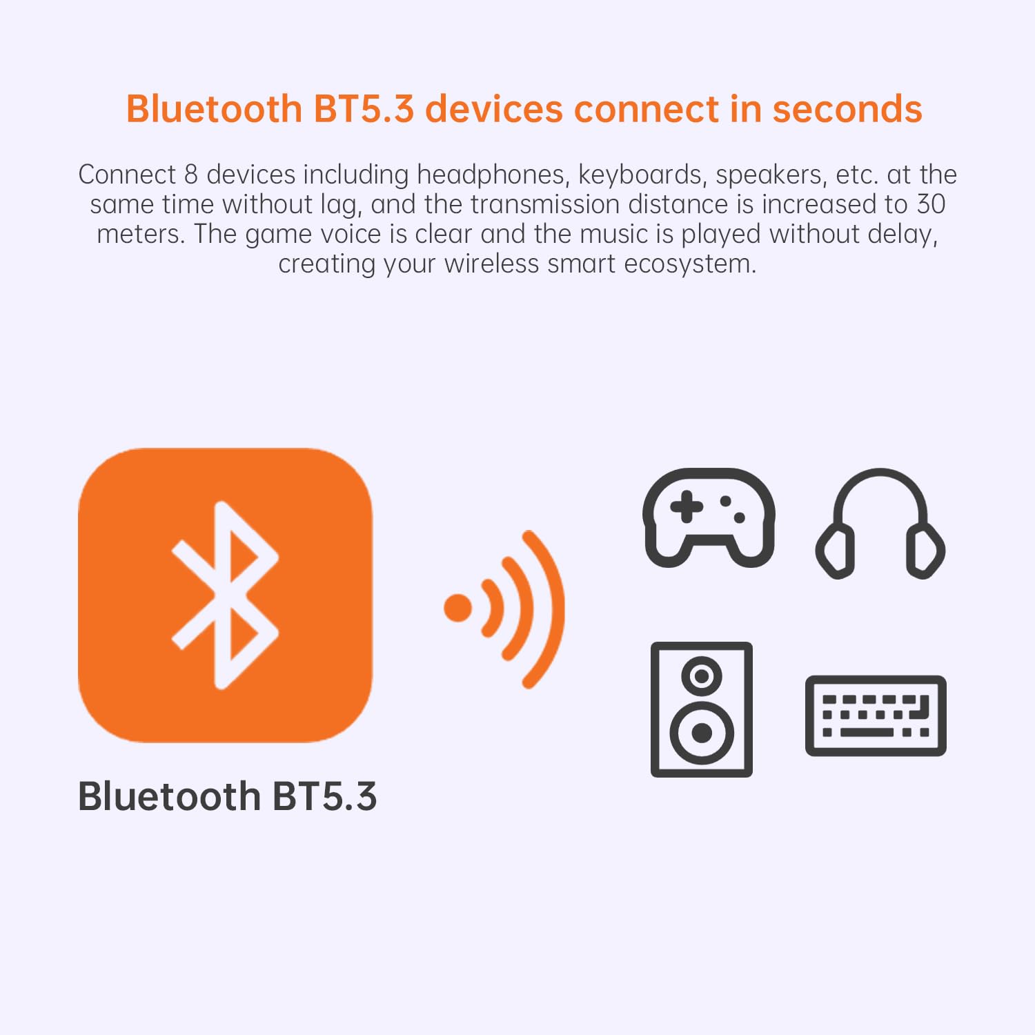 AX900 WiFi 6 USB WiFi Dongle, Bluetooth WiFi Adapter for PC Desktop, Dual Band 5GHz & 2.4GHz WiFi Adapter, High Gain Antenna, Built-in Driver for Windows 10/11, WPA3 Security, Easy Setup — view 6