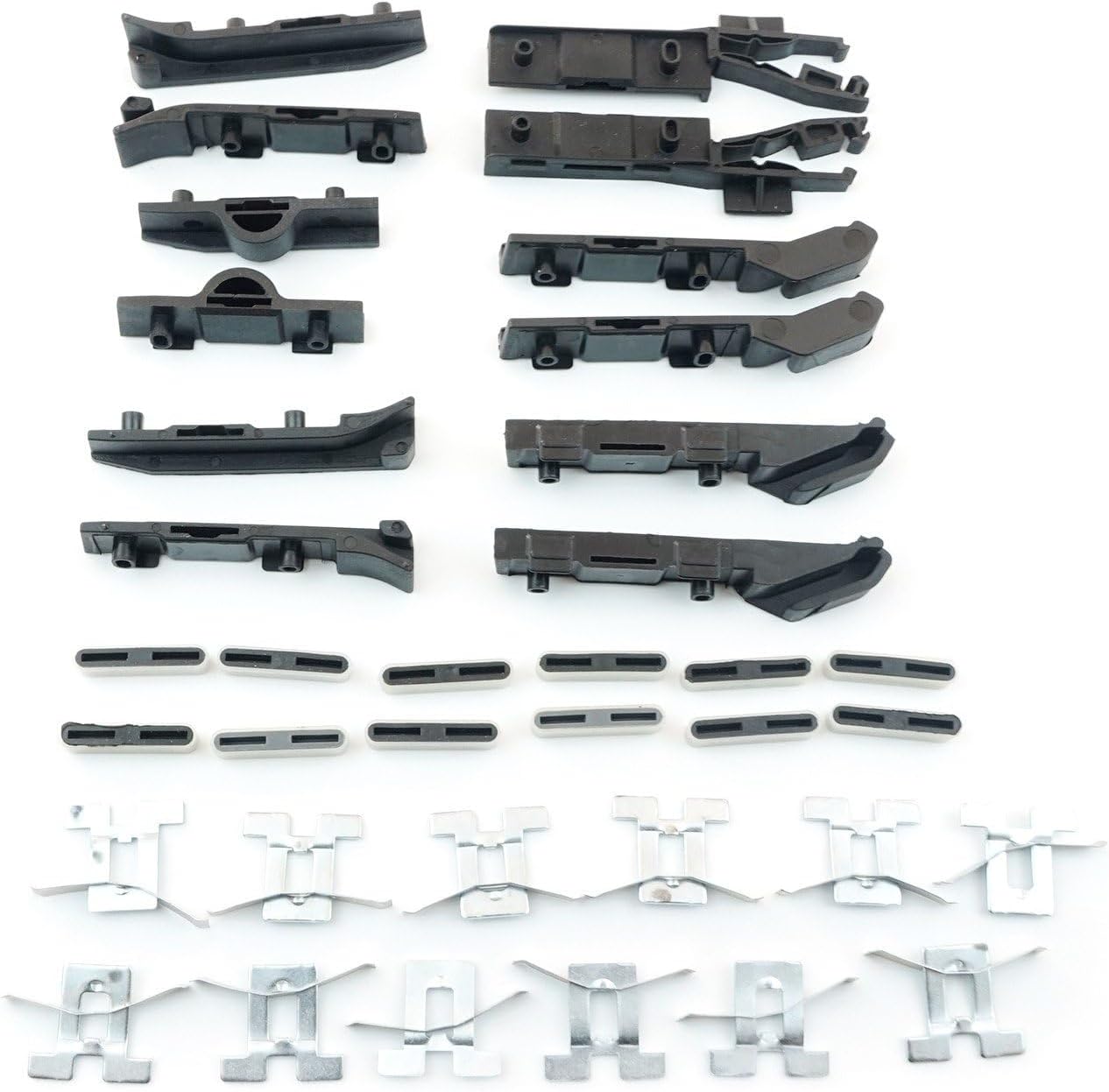 BSR601 Panoramic Sunroof Moonroof Roof Blind Curtain Runner Slider 9000004218 Repair 36 Pieces Set Compatible With N.issa.n Qashqai MK2