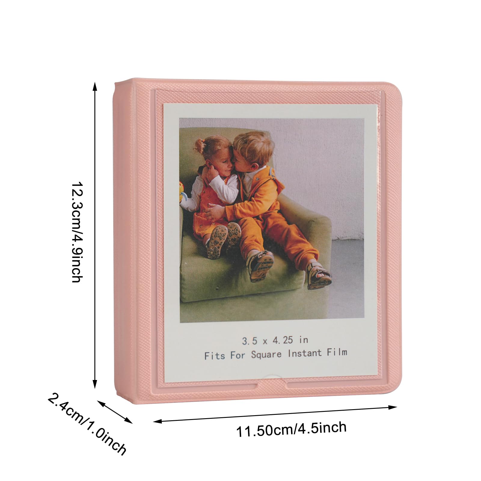 2 Pièces Petit Album Photo 32 Poches Pour Instax Mini 7,6cm - Holographique Portable