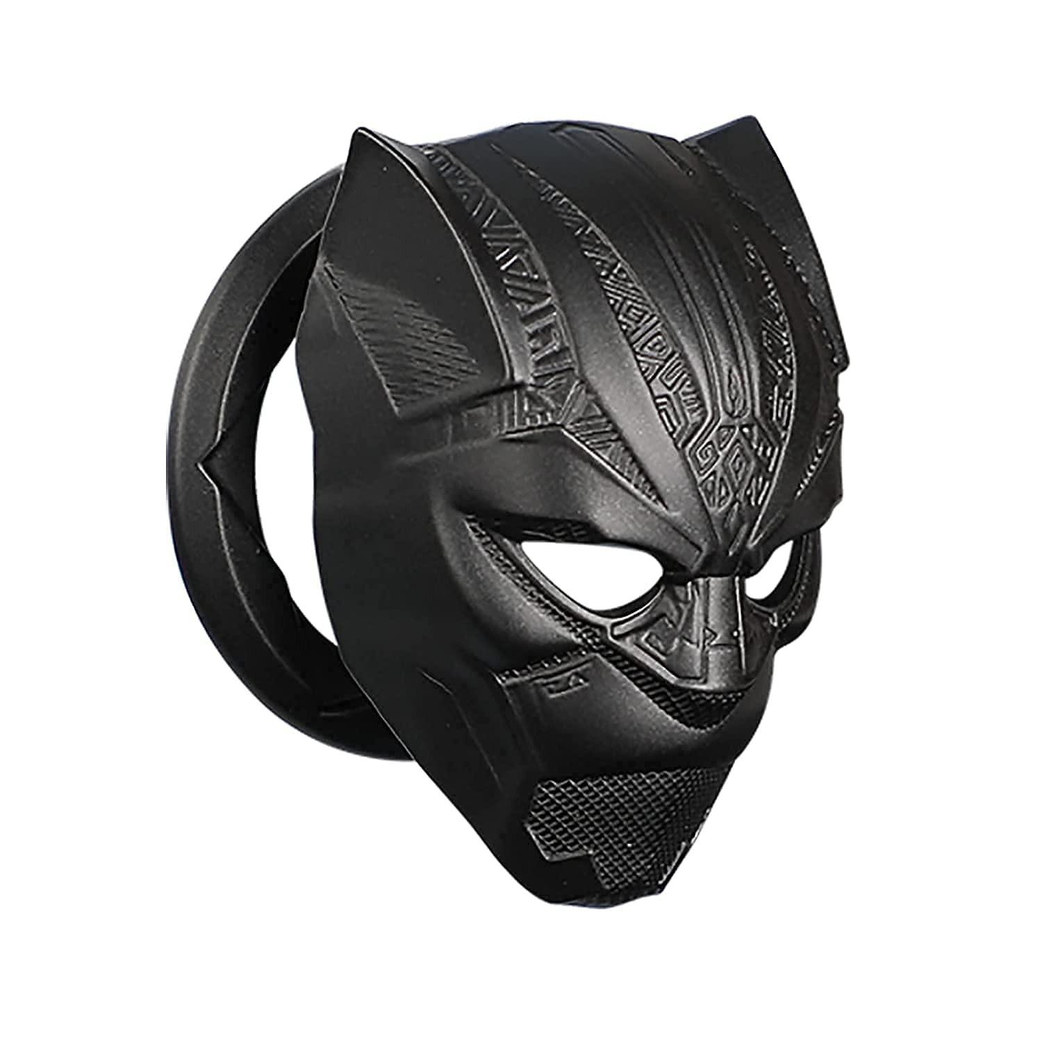 BKN® Trending New Premium Metal Superhero 3D Design Car Push to Start Ignition Button Cover Interior for All Universal Car Start Button Decoration Ring (Matt Black)-image-13