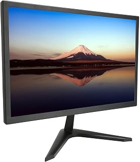 Monitor de 19 Polegadas, Interface de Plugue Traseiro do Monitor LCD Alto-falante Embutido Taxa de Atualização de 60 Hz para Entretenimento (plugue americano)