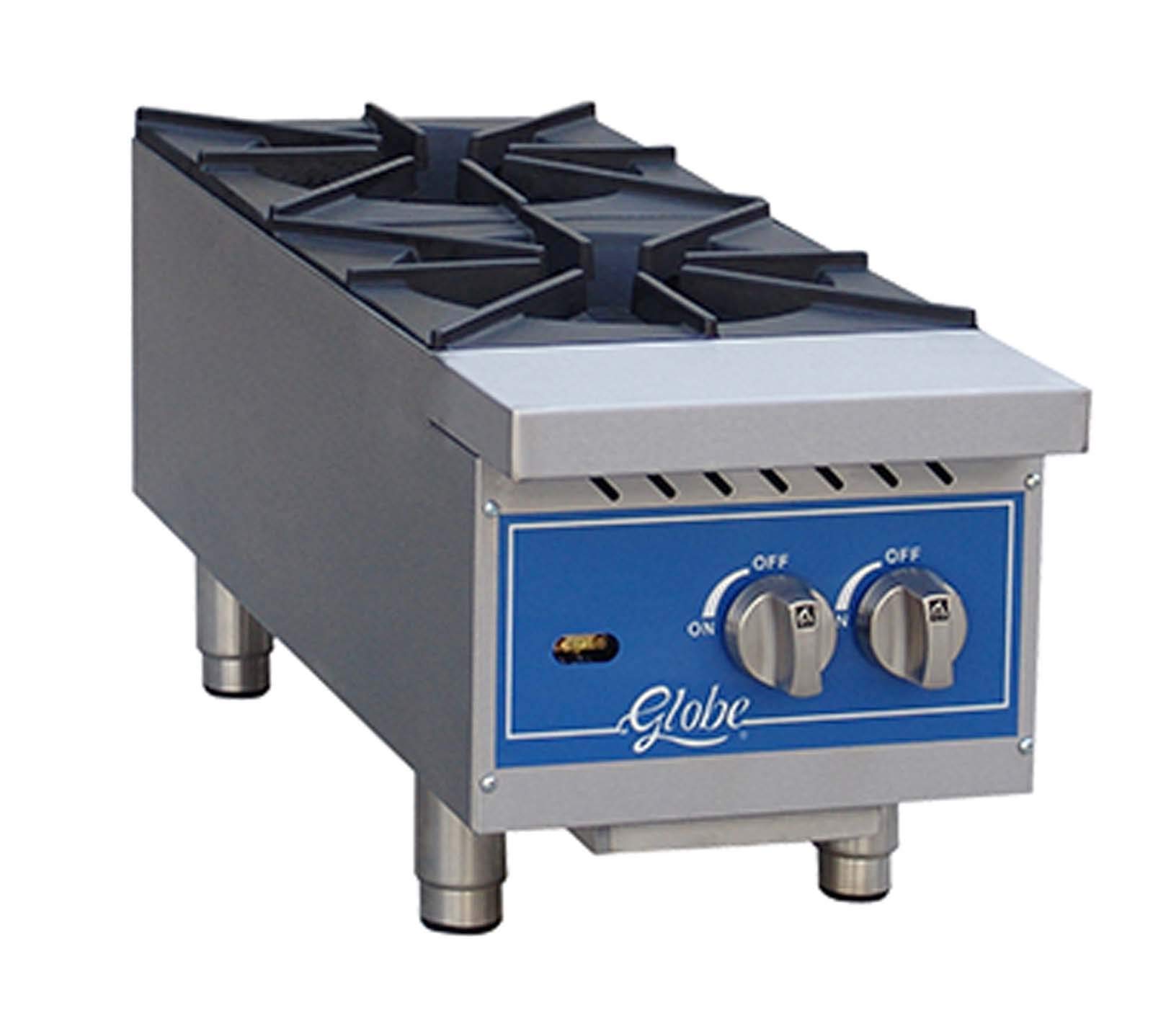 Globe GHP12G Gas Countertop Hot Plates