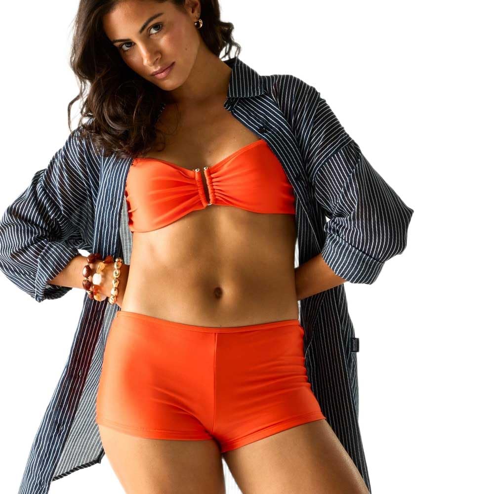 Regatta Women's Orange Aceana Bikini Shorts Uv Protection Summer Holiday Swim Suit