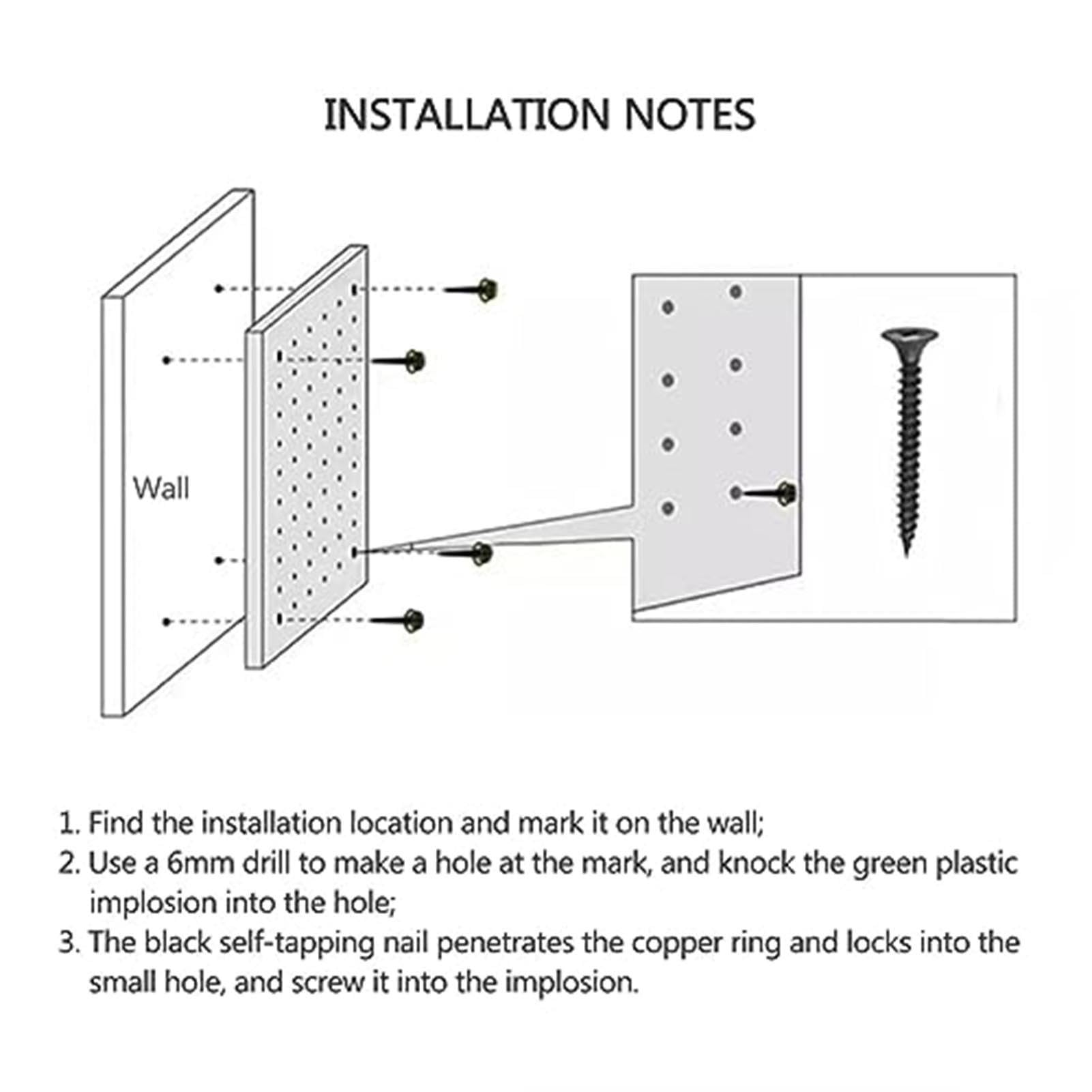 THEGA Mensola Portaoggetti in Legno Massello con Ganci, Kit Modulare per L'organizzazione A Parete con Pannello Forato, Ideale per Garage, Ufficio, Laboratorio O Stanza Hobby(White,120x60cm)