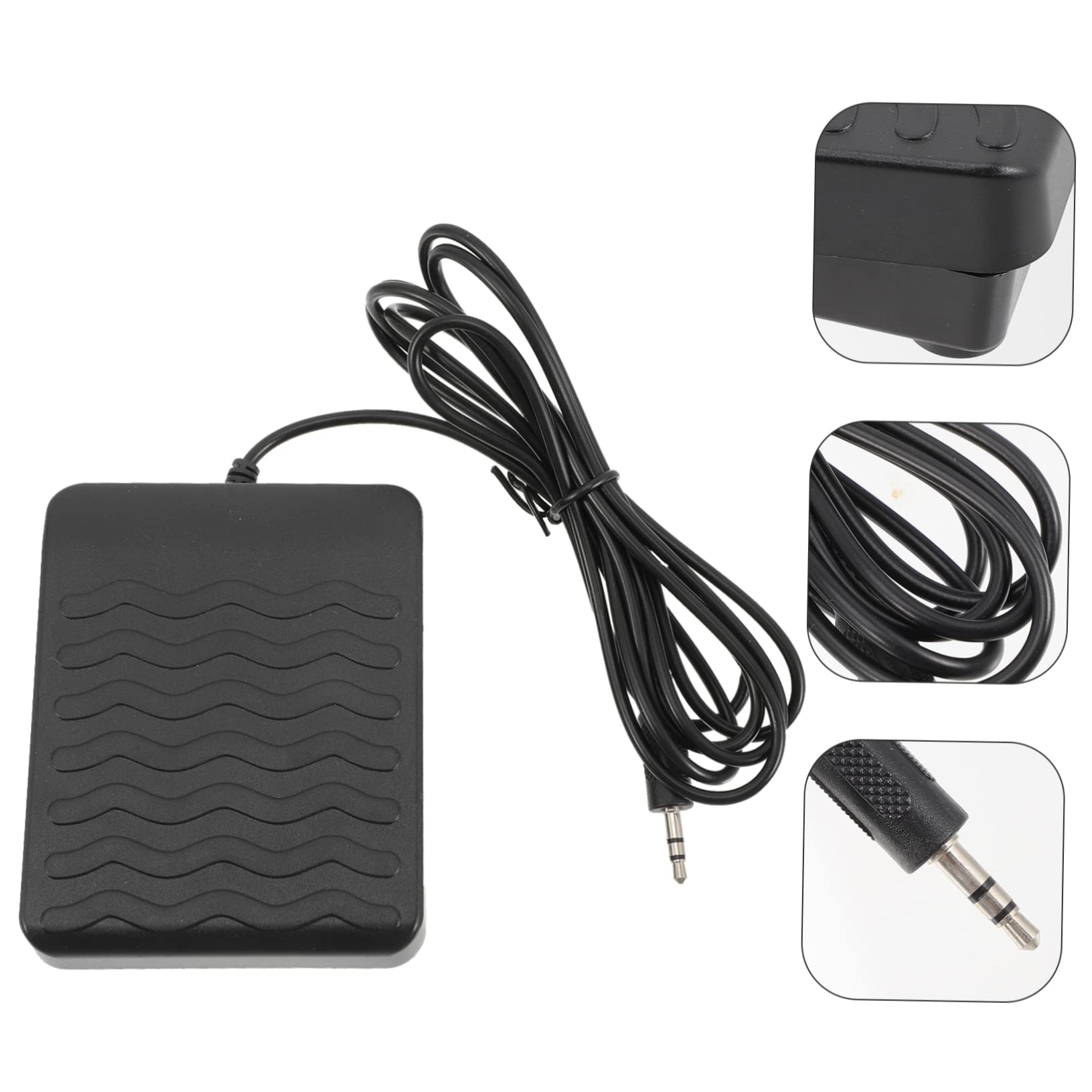 ibasenice 4piezas Pedal Sostenido Profesional Para Piano Electrónico Antideslizante y Compacto Compatible Teclados Digitales Para Músicos y Estudiantes