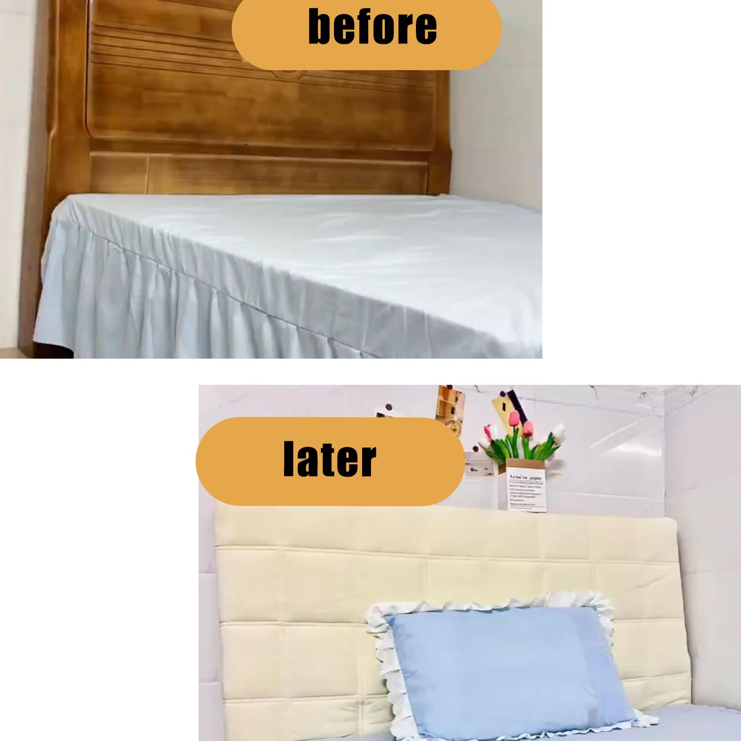 Bedframe met hoofdeinde fluweel zwart 160x200 cm
