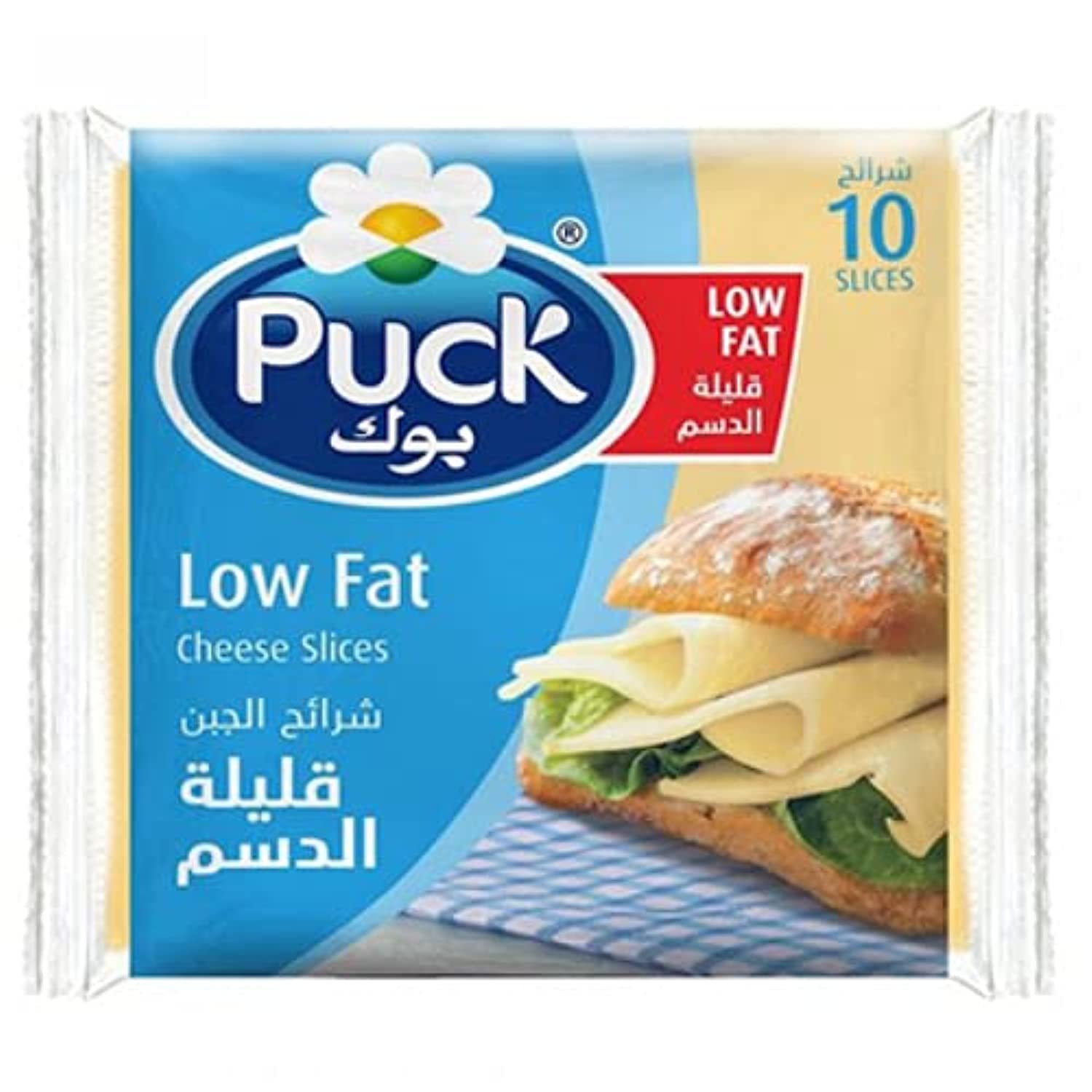 Puck Cheese 10 Slices Low Fat 200g